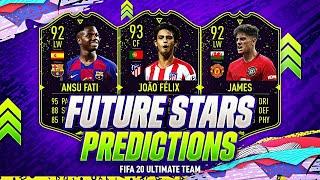 FIFA 20 | FUTURE STARS RATINGS PREDICTIONS⭐| w/ HALAND, MOUNT,  GREENWOORD J.FELIX & ANSU FATI ✅⚡