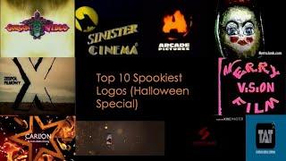 Top 10 Spookiest Logos (Halloween Special) (ft. Alden Moeller Inc)