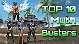 Free Fire Tamil | #1 Myth Busters | Top 10 Funny Facts | Tricks | Lee Gaming Official