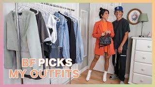 Boyfriend Picks Out My Outfits | Streetstyle / Cool Girl Outfit Ideas