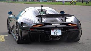 BEST OF Koenigsegg Regera 1500HP 5.0 Twin-Turbo V8 Engine SOUNDS | Start Up, Launch Control & More!