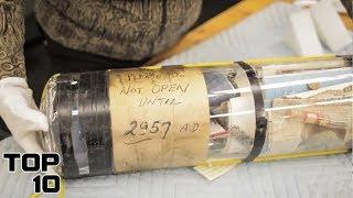 Top 10 Mysterious Time Capsules That Shouldn't Be Opened