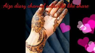 Top 10 Mehndi Design collections For Backhand 2020 | Front or back hand top mehndi design latest meh