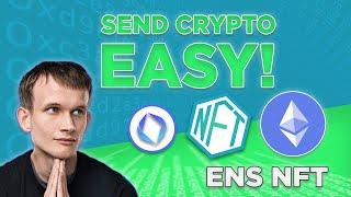 Send Cryptocurrencies EASILY with ENS NFTs! Ethereum Name Service Tutorial