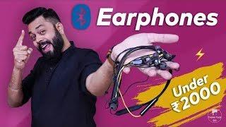 TOP 6 BEST BLUETOOTH EARPHONES UNDER ₹2000 ⚡⚡⚡December 20191080p