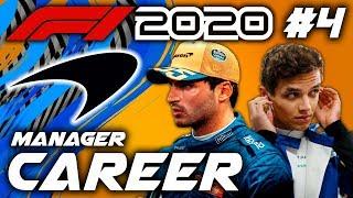 F1 2020 McLaren Manager Career - DIFFICULT MIDFIELD BATTLE #4