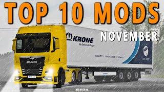TOP 10 ETS2 MODS - NOVEMBER 2020 | Euro Truck Simulator 2 Mods