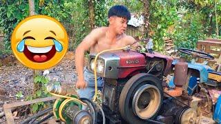Tractor Hand Crank Start New 2021 Top New Comedy Video 2021 Try To Not Laugh Episode 1