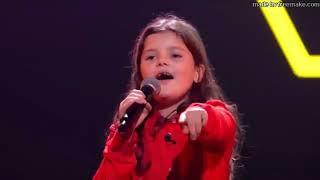 Music DC Jana   'Pina Colada'  study music Top 5 Top 10  Blind Auditions   The Voice Kids   VTM 2020