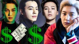 Top 10 Most Successful Business Man Kpop Male Idols|Exo|Gdragon|JYJ|SuperJunior