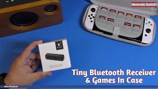 Tiny Bluetooth Receiver & Games In Case