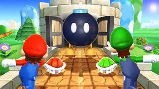Mario Party 9 MiniGames - Mario Vs Luigi Vs Peach Vs Daisy (Master Cpu)