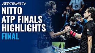 Dominic Thiem v Daniil Medvedev | Nitto ATP Finals 2020 Final Highlights!