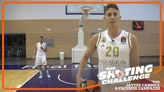 Shooting Challenge: Jaycee Carroll & Facundo Campazzo, Real Madrid