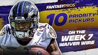 Top 10 Waiver Wire Pickups for Week 7 (2021 Fantasy Football)