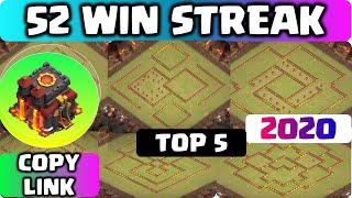 COC TH10 LEGEND + WARBASE with COPY LINK 2020!! Unbeatable & BEST COC TH10 BASE anti 2 star & 3 star