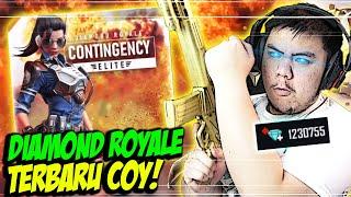 DIAMOND ROYALE BARU CEWE ELITE SANGAR BANGET AUTO BOOYAH!! - FREE FIRE INDONESIA