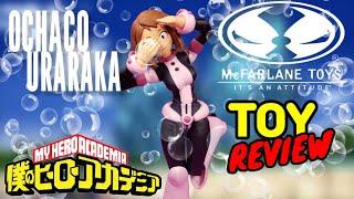 MCFARLANE TOYS MY HERO ACADEMIA OCHACO URARAKA TOY REVIEW