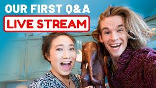 OUR FIRST Q&A LIVE STREAM (10K Party 