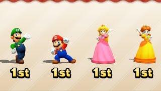 Mario Party The Top 100 - Bumper Ball + More Minigames | Luigi, Mario, Daisy, Peach| GenzyGaming