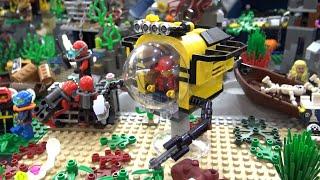 Custom LEGO Underwater Research Base & Animal Kingdom