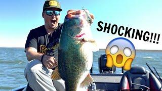 Catching the BIGGEST BASS EVER on Camera!!! (NEW PB)