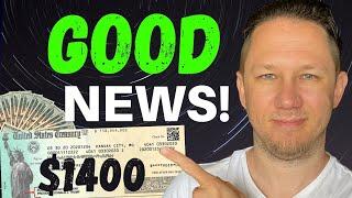 YES!! $1400 Third Stimulus Check Update + MORE COMING!