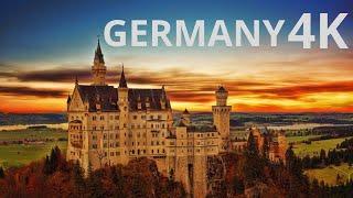 Top 10 most beautiful place in Germany. Germany 4k video.