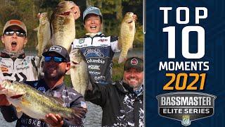 Top 10 Catches of 2021 Bassmaster Elite Series!