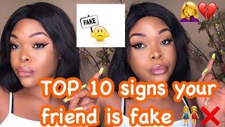Top 10 signs your friend is Fake/Toxic : NO NEGATIVE ENERGY (((MUST WATCH))