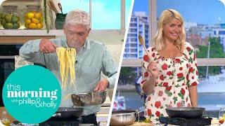 Phillip & Holly Go Head-to-Head For The Best Linguine, But Who Will Win? | This Morning