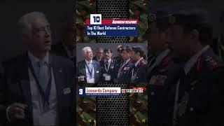 #9 Leonardo Company || Top 10 Defense Contractors In The World #shorts #italianweapons