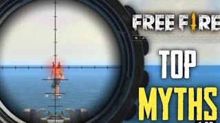 TOP 10 MYTHS || IN FREE FIRE || BY ARROW AYAN.. || LIKE & SUBSCRIBE