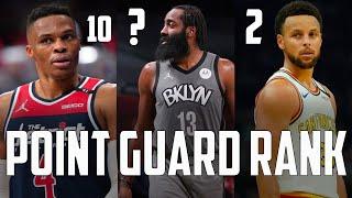 OFFICIAL Top 10 Point Guards In The NBA Right Now...