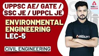 Environmental Engineering | Chemical Water Parameter | Civil Engineering | UPPSC AE | SSC JE | Lec 5