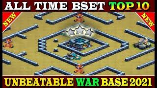 *** All Time Best TOP 10 *** TH13 War Base + Link ( 2021 ) | Unbeatable 