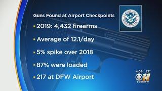 DFW Airport, Dallas Love Field Among Top 10 Airports For Most Firearms Found In 2019