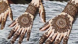 Diwali Special|Beautiful back Hand Mehndi| Arabic Mehndi Design_आसान मेहँदी डिज़ाइन,henna designs