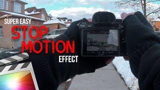 Stop Motion Effect in Final Cut Pro X