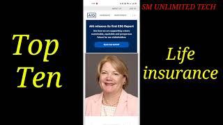 Top 10 Life Insurance Company in the world 2021 || Top 10 Life insurance || sm unlimited tech