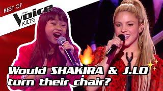 TOP 10 | A Super Bowl special: Shakira & Jennifer Lopez in The Voice Kids 