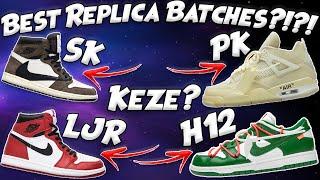 The BEST REPLICA BATCHES EXPLAINED!!! SECRETS, INSIDE INFORMATION, & MORE! (SK, PK, LJR, H12, OG, +)