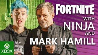 Ninja Teaches Mark Hamill The Ways of Fortnite