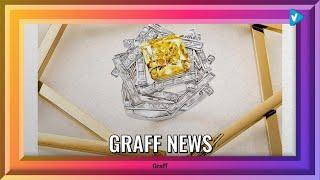 #Graff News: Rare yellow diamonds illuminated by contemporary halos of bright white diamond