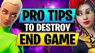 How to PLACE TOP 10 in Arena Like a PRO - END GAME Advanced Guide - Fortnite Tips and Tricks