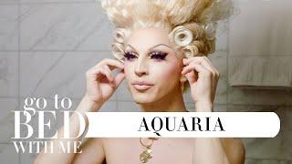 RuPaul’s Drag Race Star Aquaria's Nighttime Skincare Routine | Go To Bed With Me | Harper's BAZAAR