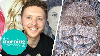 Meet The Artist Helping His Community Thank The NHS | This Morning