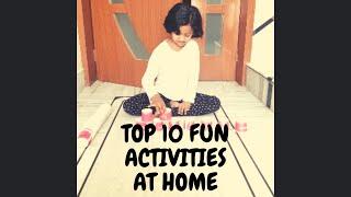 Top 10 Fun Activities for kids at home | How to keep kids busy in corona lockdown | Tanushka tales