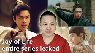 Joy of Life leaked, Top 10 Chinese Online Dramas and Actors at the moment 12.22.2019