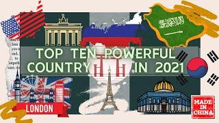 Top ten powerful countries in the world | ALESAF | AL 10 | # 10